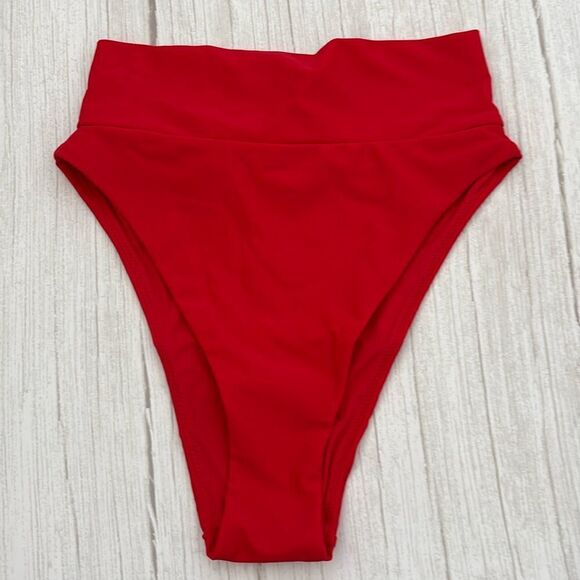 aerie Other - Aerie High Cut Cheeky Bikini Bottoms NWT